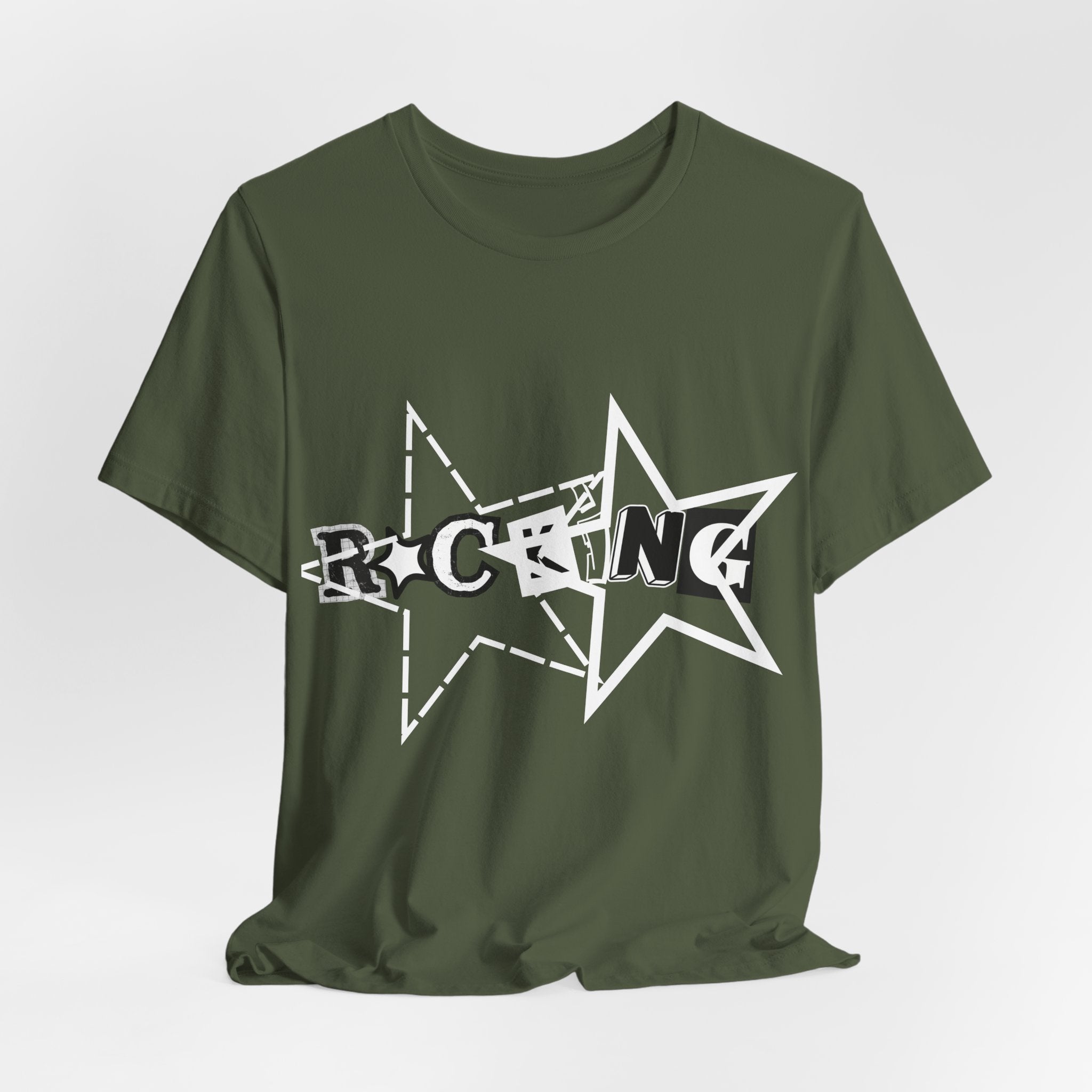 Rocking Stars Graphic T-shirt — Retro Distressed Rock Band T‑Shirt