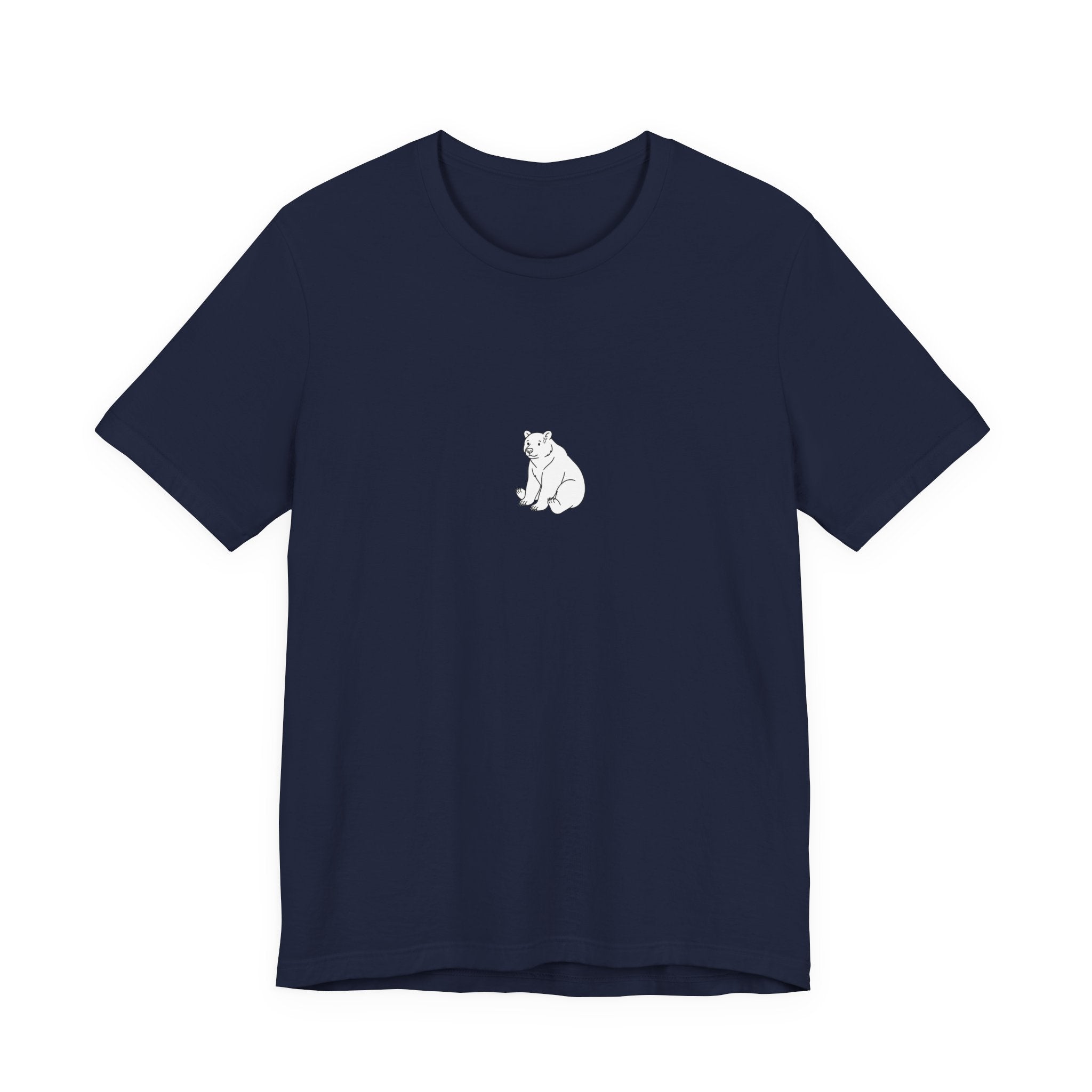 Casual T-shirt — Small Center Chest Illustration Shirt