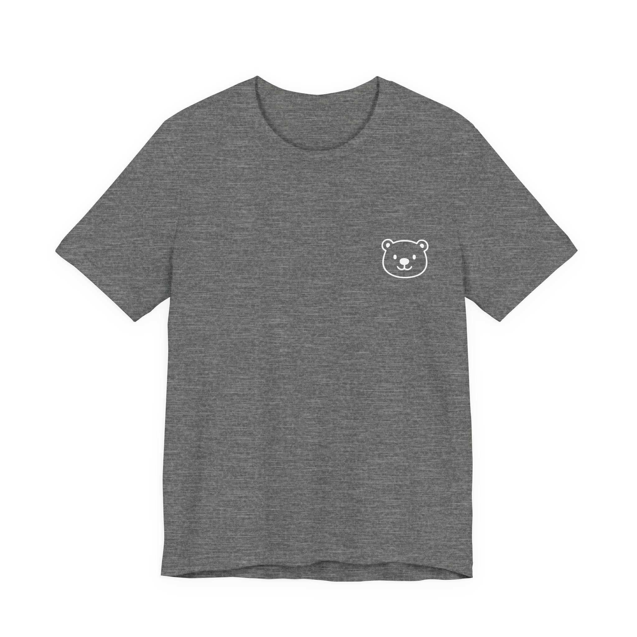 INTP Personality Pocket T-shirt — Minimal Bear Graphic Short Sleeve tShirt