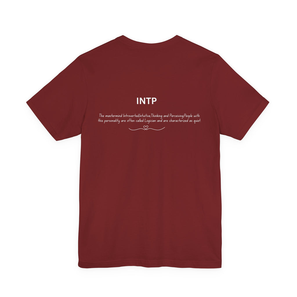 INTP Personality Pocket T-shirt — Minimal Bear Graphic Short Sleeve tShirt