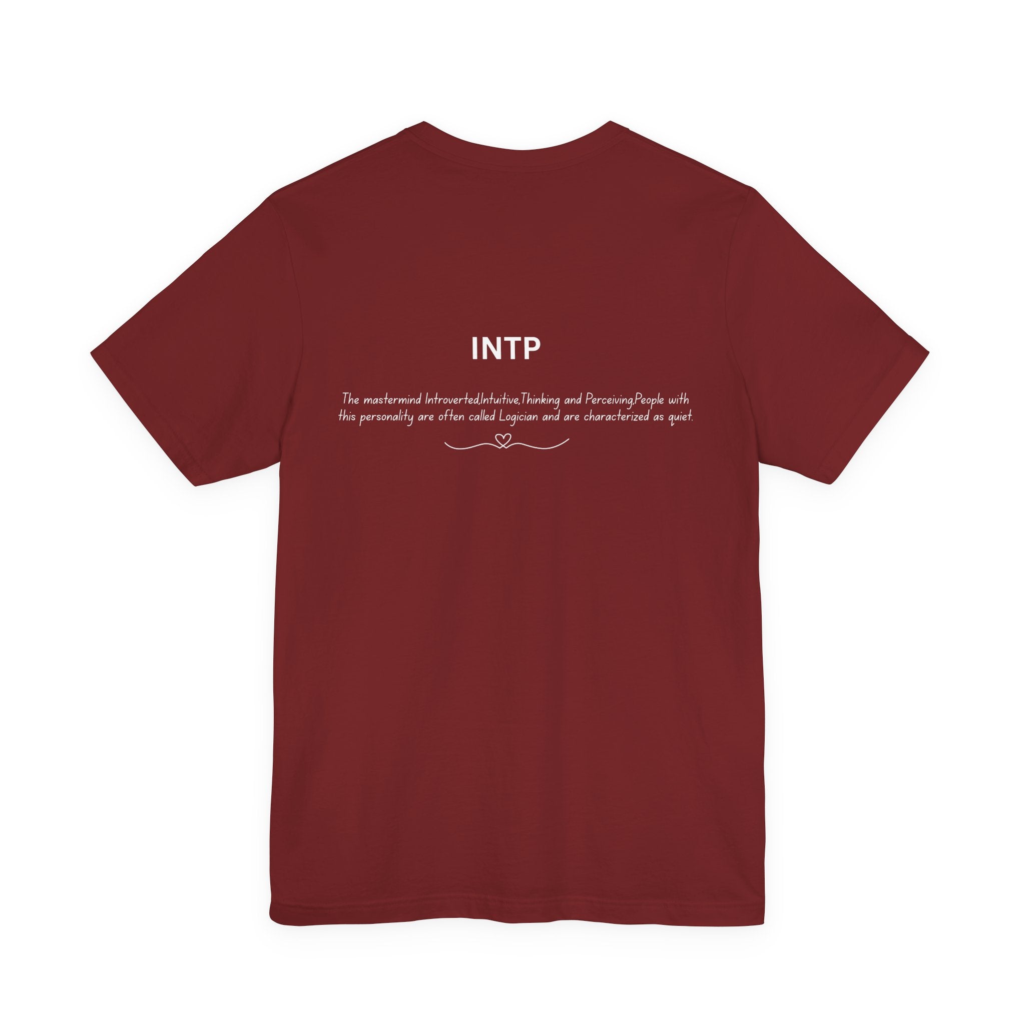 INTP Personality Pocket T-shirt — Minimal Bear Graphic Short Sleeve tShirt