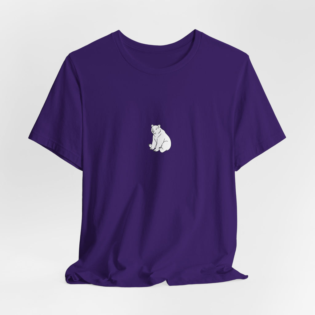 Casual T-shirt — Small Center Chest Illustration Shirt