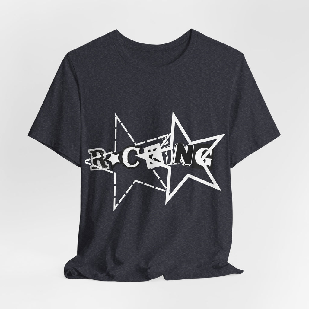 Rocking Stars Graphic T-shirt — Retro Distressed Rock Band T‑Shirt