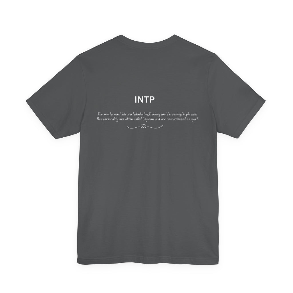 INTP Personality Pocket T-shirt — Minimal Bear Graphic Short Sleeve tShirt