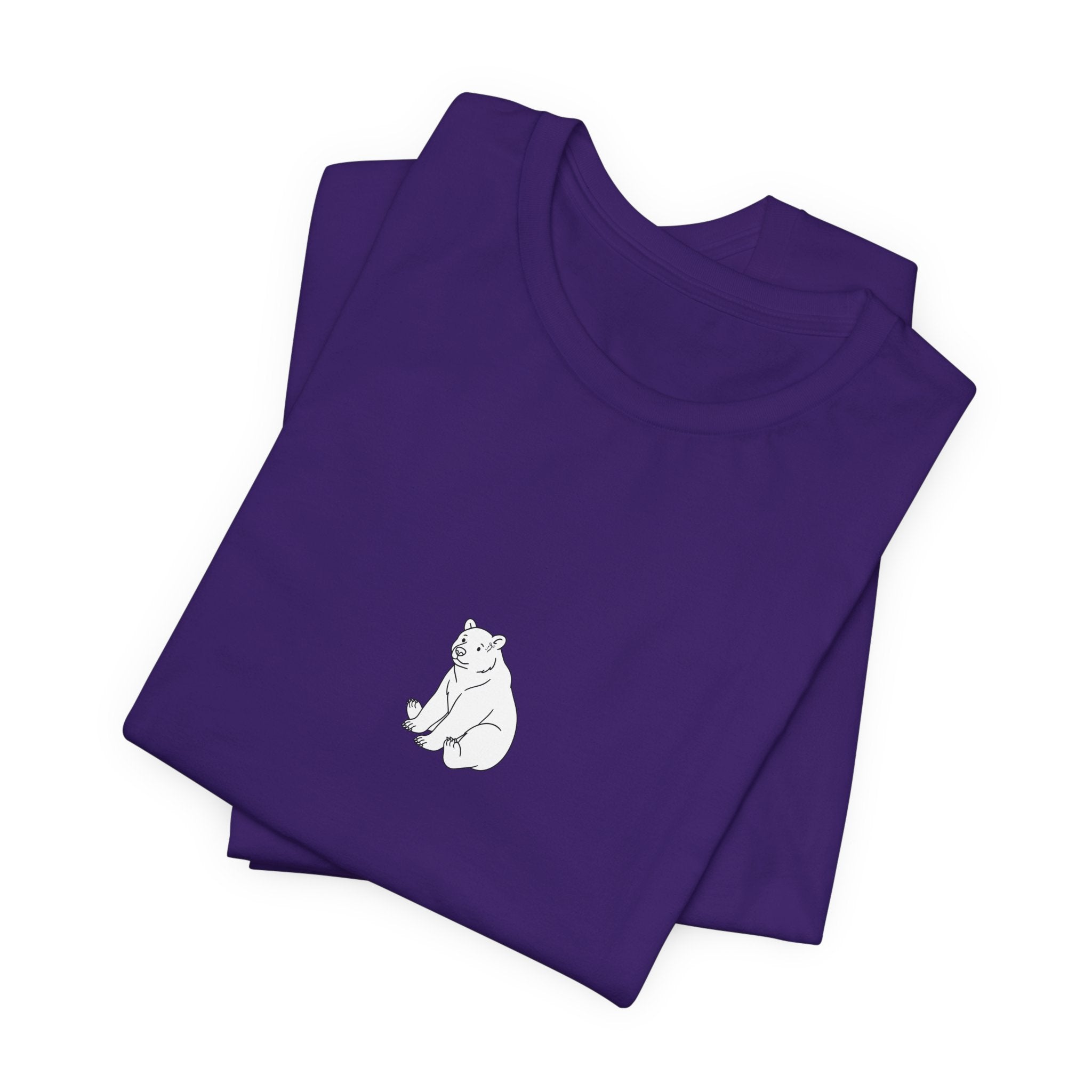 Casual T-shirt — Small Center Chest Illustration Shirt