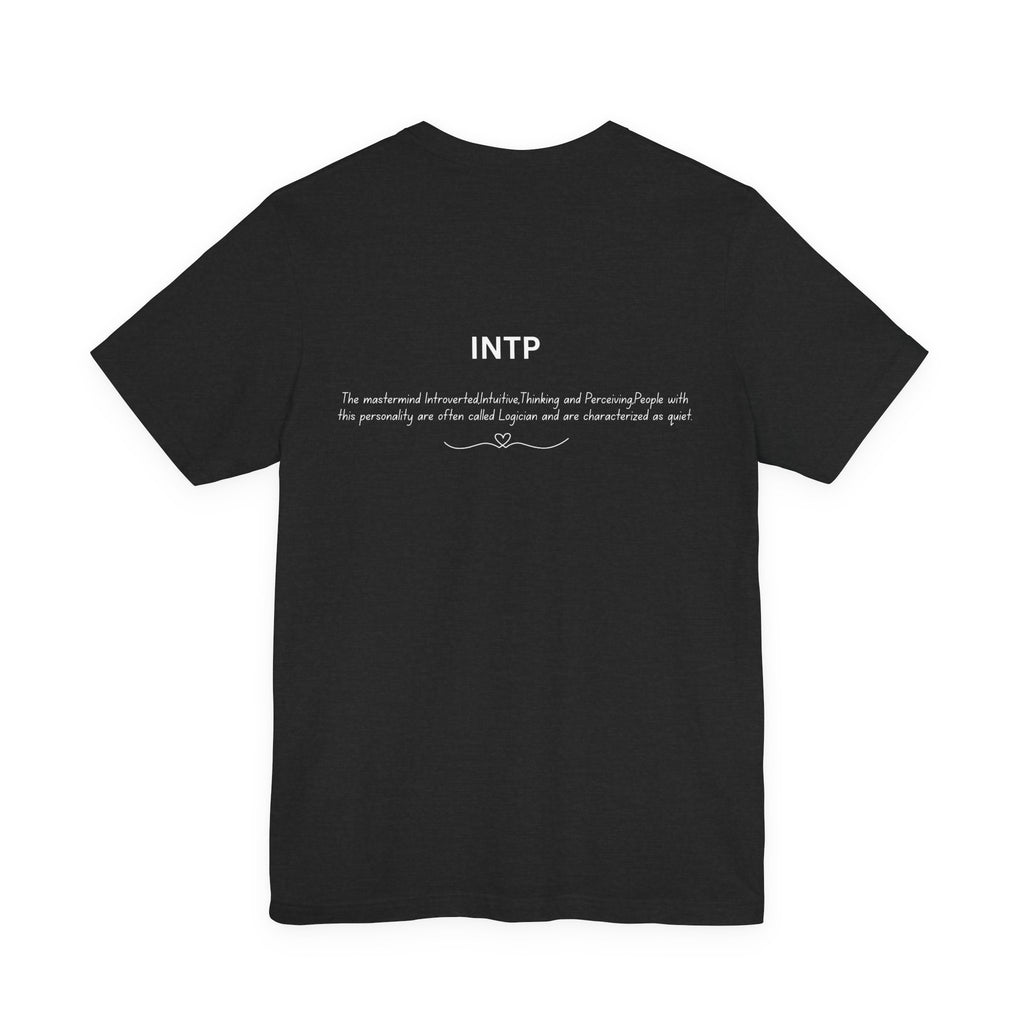 INTP Personality Pocket T-shirt — Minimal Bear Graphic Short Sleeve tShirt