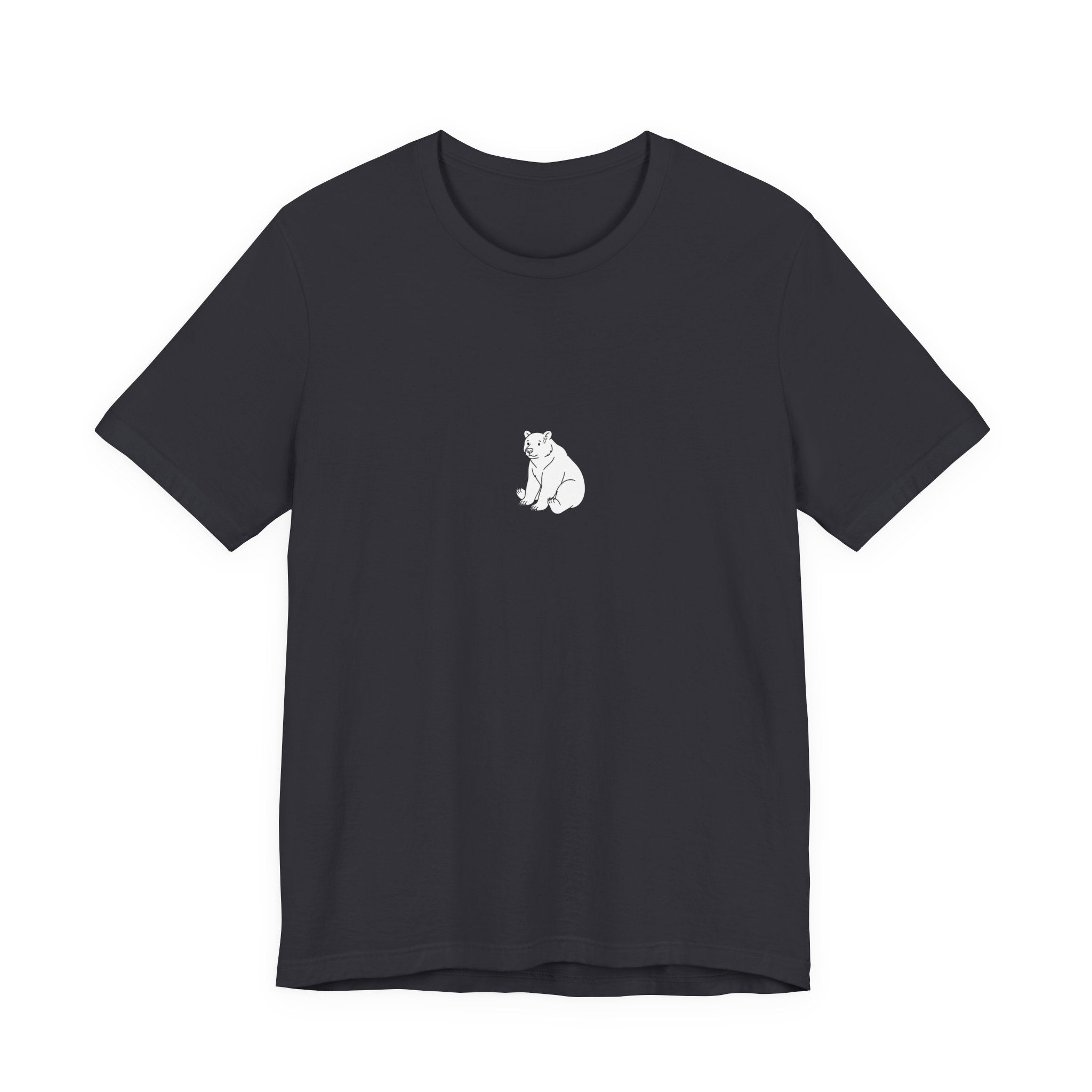 Casual T-shirt — Small Center Chest Illustration Shirt