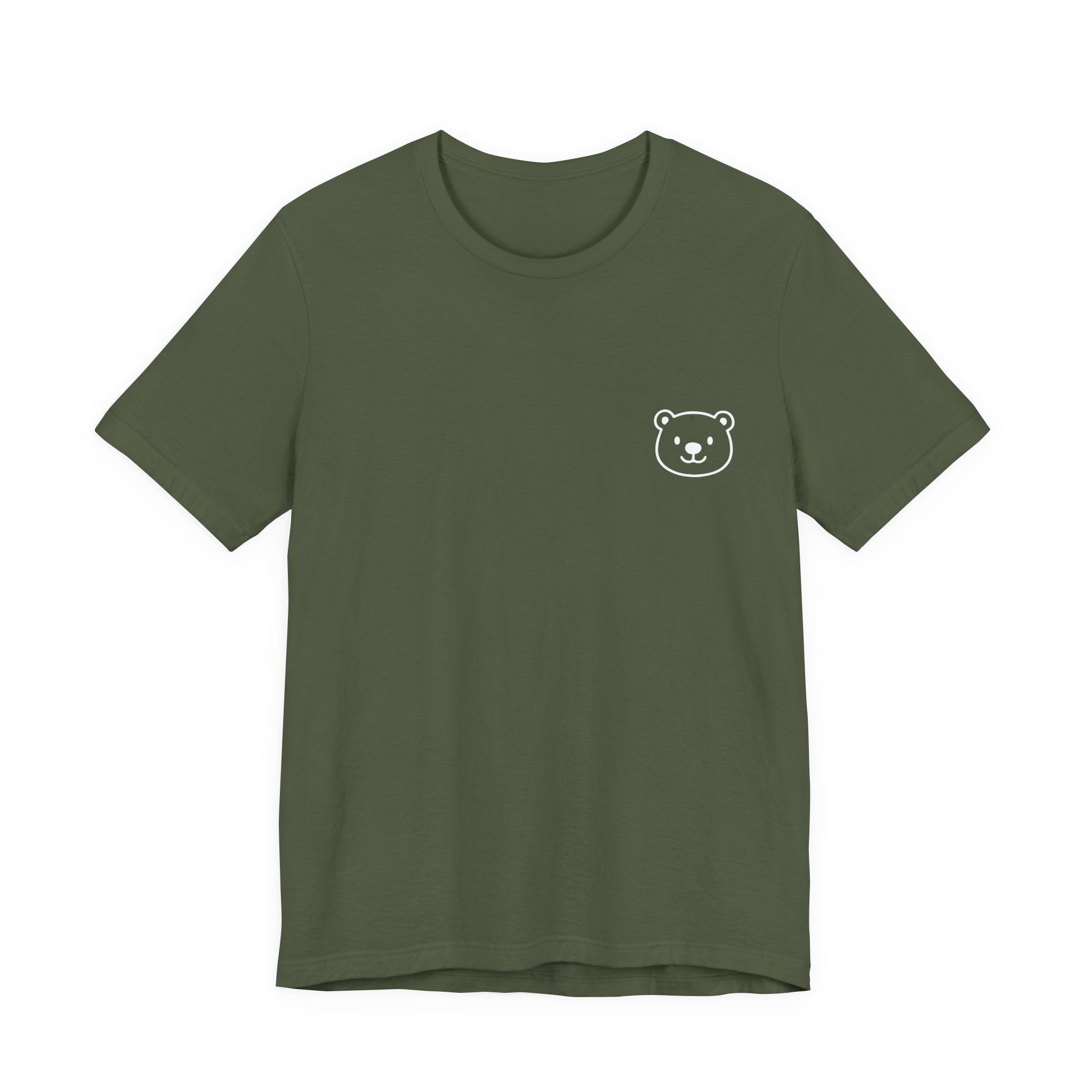 INTP Personality Pocket T-shirt — Minimal Bear Graphic Short Sleeve tShirt