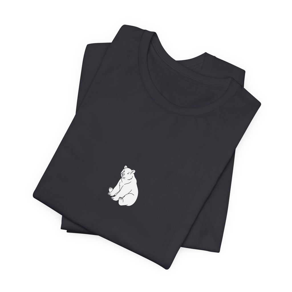 Casual T-shirt — Small Center Chest Illustration Shirt