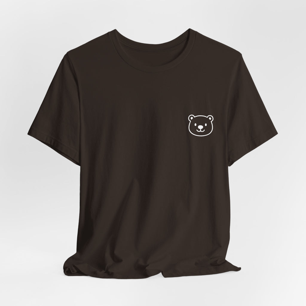 INTP Personality Pocket T-shirt — Minimal Bear Graphic Short Sleeve tShirt