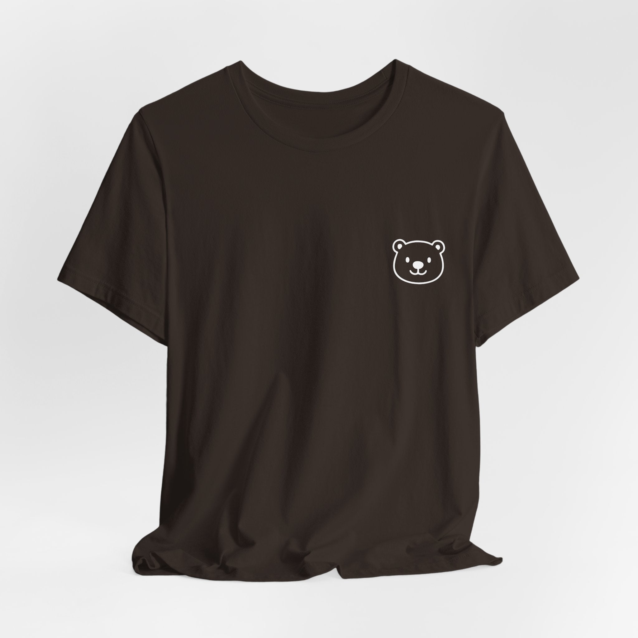 INTP Personality Pocket T-shirt — Minimal Bear Graphic Short Sleeve tShirt