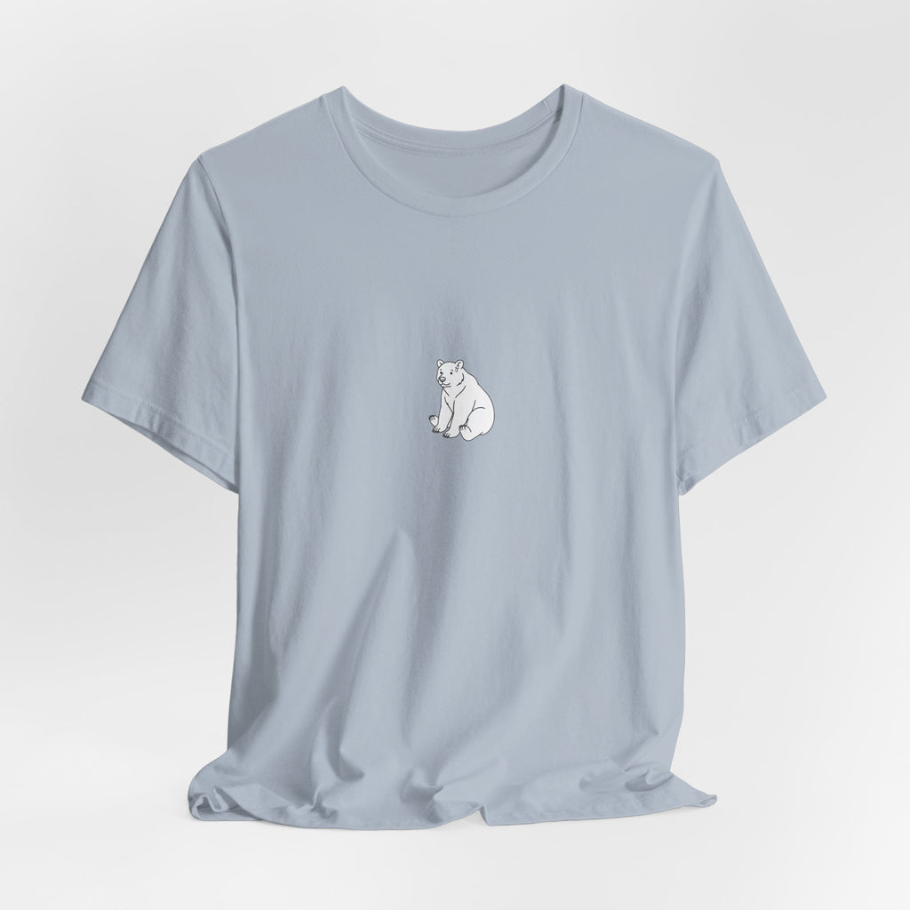 Casual T-shirt — Small Center Chest Illustration Shirt