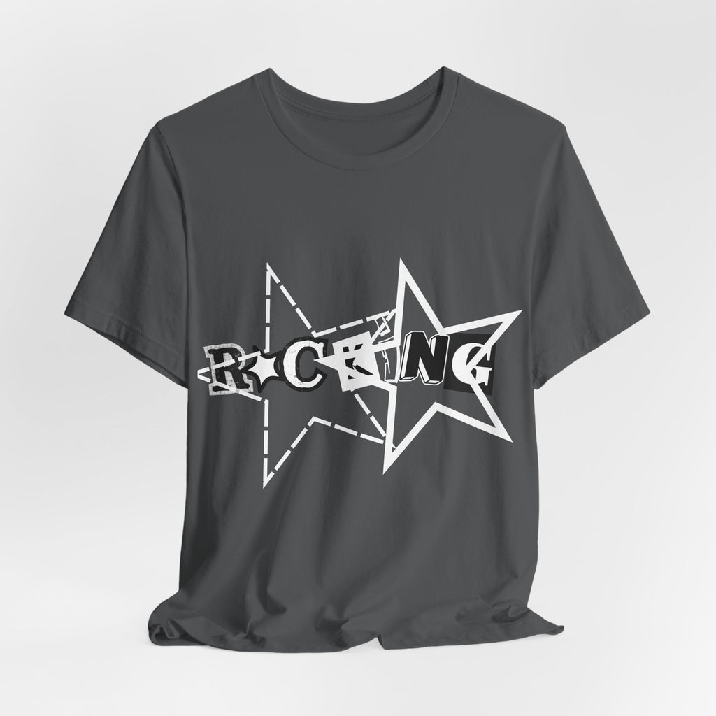 Rocking Stars Graphic T-shirt — Retro Distressed Rock Band T‑Shirt