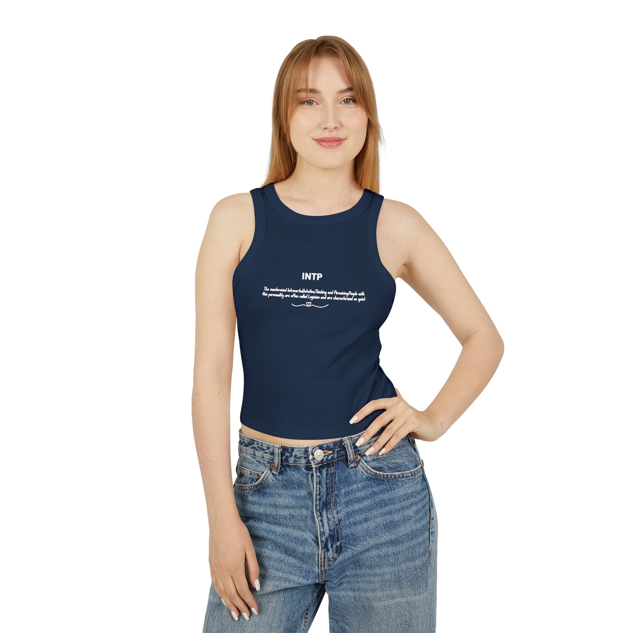 Women's Micro Rib Racer Tank Top